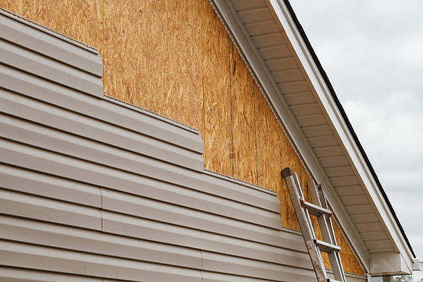 Professional Siding Repair technician working in La Grange, TX